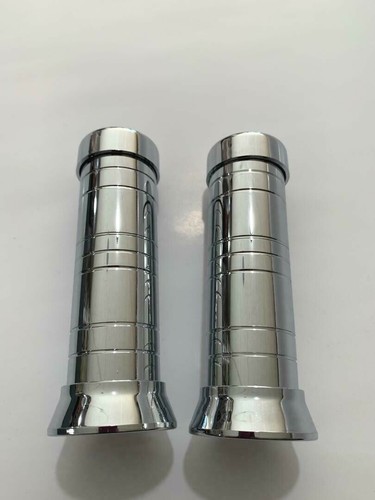 Custom bicycle grips - grips, chrome
