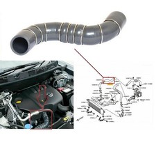 Intercooler boost pipe turbo - pipe,