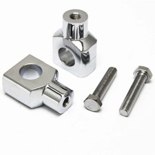 Chrome Pair 7/8" 22mm CNC