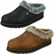 LADIES BOBS SKECHERS FAUX FUR