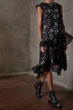 ERDEM x H&M Black 100% Silk