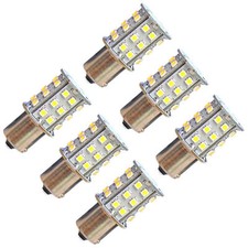 6-Pack HQRP BA15S 30-SMD LED
