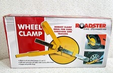 Roadster Wheel Clamp for Caravans trailers cars 13" to 15" 