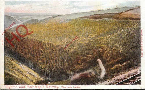 Postcard lynton and - lynton,