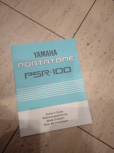 Yamaha portatone psr100 - yamaha,