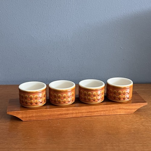 Set four vintage hornsea - of,