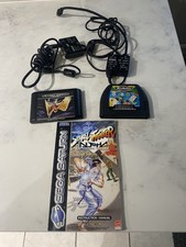Sega megadrive & Saturn Mixed Bundle Games Leads And Booklet