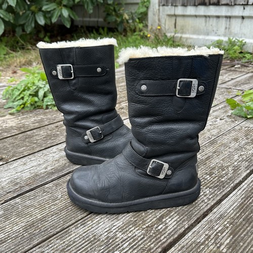 Ugg kensington black leather - ugg,
