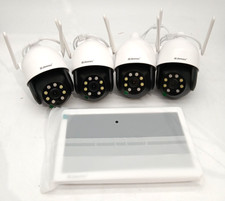 Jennov JK7059 5MP PTZ Wireless CCTV Camera System 10" Monitor 4 Cameras 1TB HDD