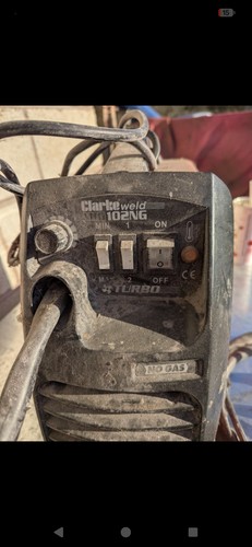 Mig welder clarke mig102ng - welder.,