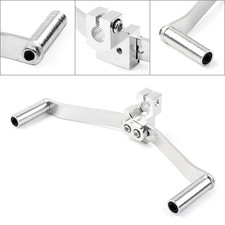 1x Motorcycle Dual Way Silver