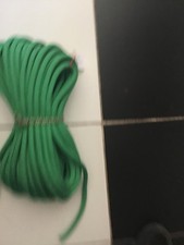 Rope polyester doubleebraid size 10 mm length 30 metres green New & unused