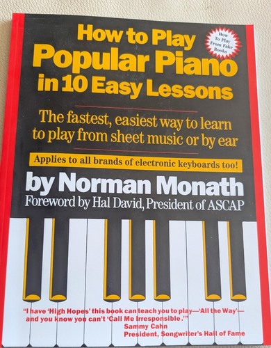 How play popular piano - to, on