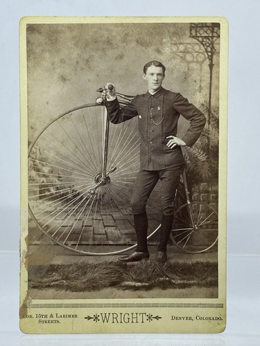 1880s penny farthing bicycle - penny,