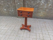 Antique mahogany pedestal - antique,