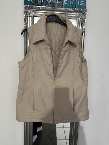 Women beige gilet - women's,