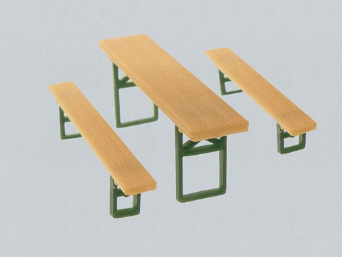 Faller beer benches and - benches,