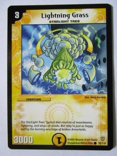 Duel masters lightning - duel, grass