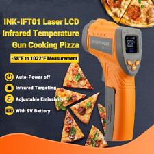 Laser Infrared Thermometer Temperature Gun Barbecue Grilling Pizza Oven Cooking