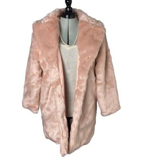 Nwt lanshifei soft pink faux - lanshifei,