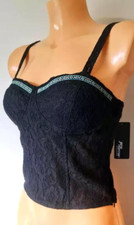 LADIES BLACK SUMMER TOP CORSET