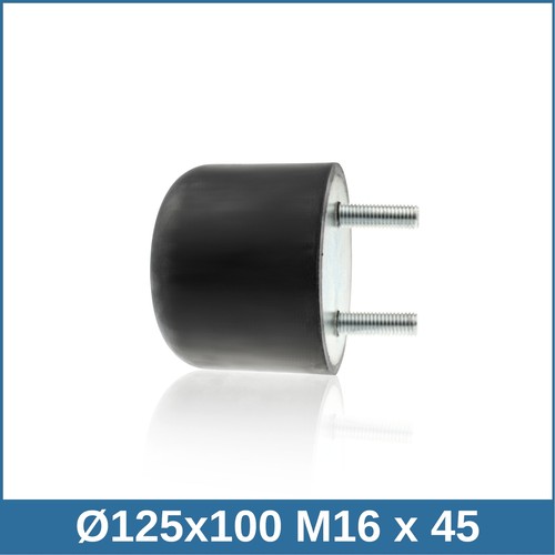 Kra ø125x100 2xbolt m16x45 - kra-dd,