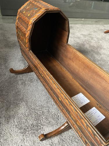 Antique american dolls crib - american,