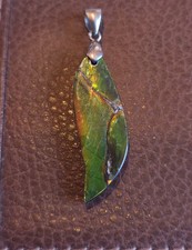 Ammolite Pendant 925 Sterling