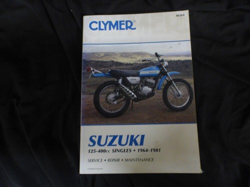 Clymer suzuki 125 - suzuki, 125-400cc