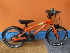 Islabikes Cnoc 14 Small in Orange Kids Bike Very Good  Condition Full Service