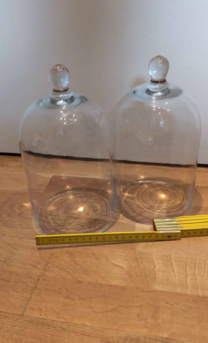 Ornamental glass dome - 2x,
