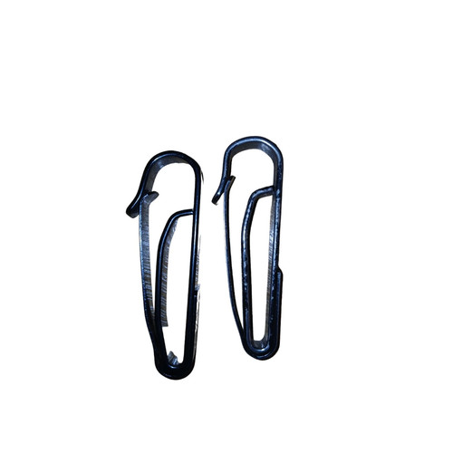 Steel belt clips pair security - steel,