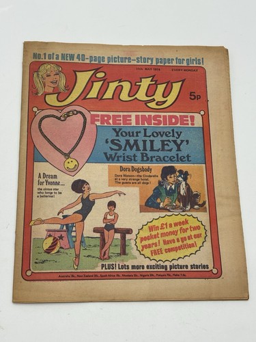 Rare first issue jinty - first,