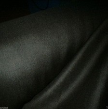 pure Irish linen black fabric
