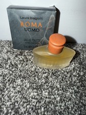 Laura Biagiotti Roma Uomo Men's Eau De Toilette 5ml  Miniature New In Box