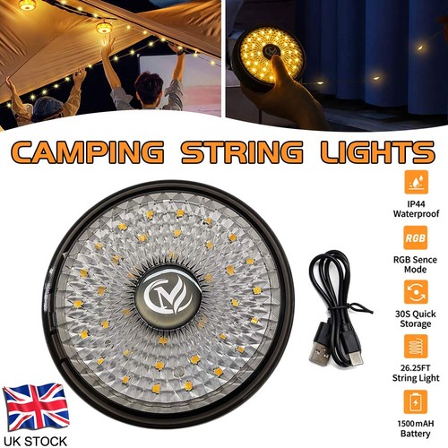 Portable camping led string - led,