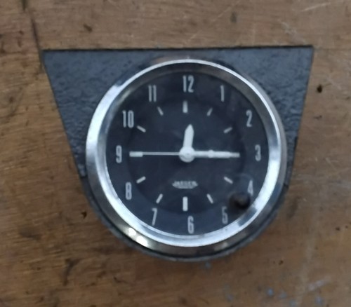 Vintage jaeger car clock - jaeger, clock.
