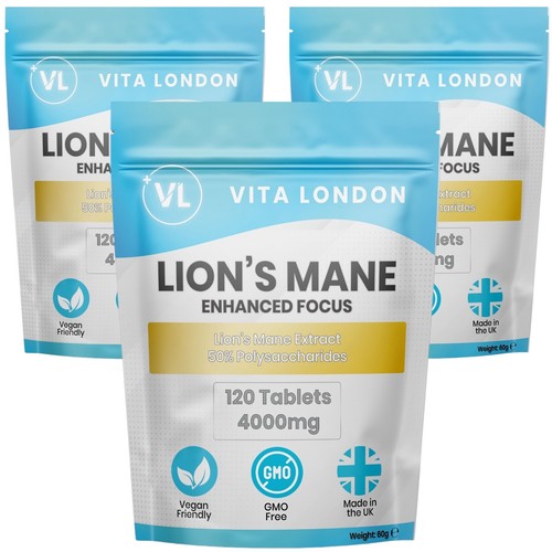 Lions mane mushroom 4000mg 360 - lions,