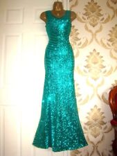 Quiz Size 12 Green Sequin Maxi