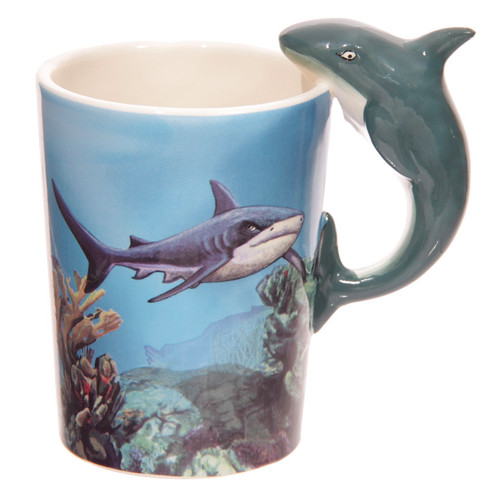 Animal shaped handle ceramic - animal,