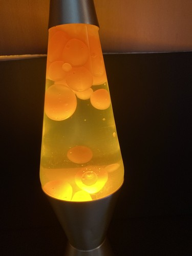 Lava lamp 2121 - 2121,, orange/peach