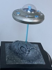 Scratchbuilt ufo flying saucer - ufo,
