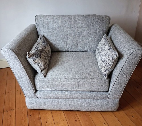 Grey cuddle chair - grey,