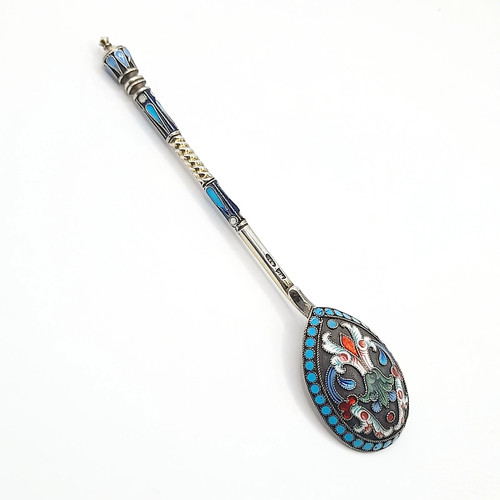 Russian imperial silver enamel - imperial,