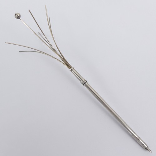 George silver swizzle stick - silver,