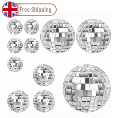 10pcs mirror disco balls - disco,