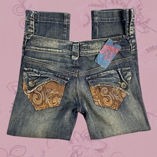 Y2k Vintage Deadstock Miss Sixty Distressed Jeans 30in Waist