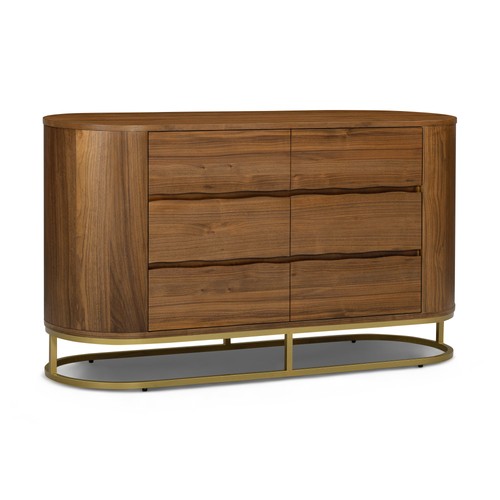 Teamson home walnut veneer - walnut,