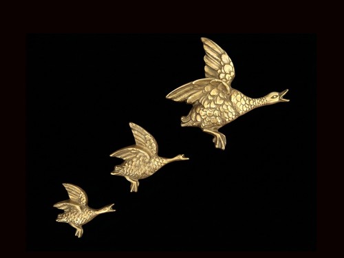 Vintage brass wall - vintage, plaques
