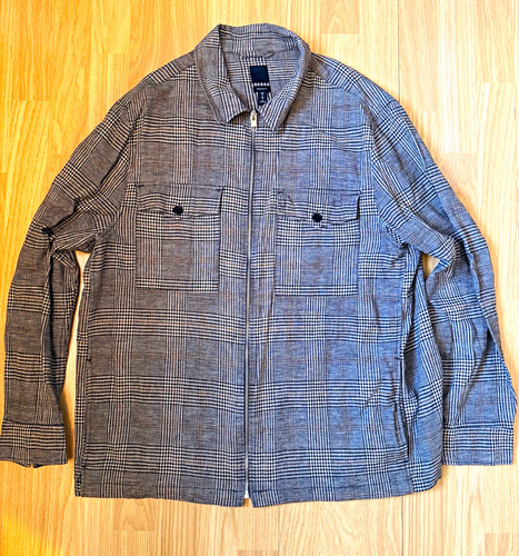 Men grey check twill - men's,